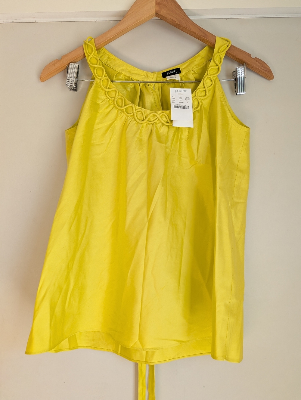 JCrew Silk Tank Sz-0